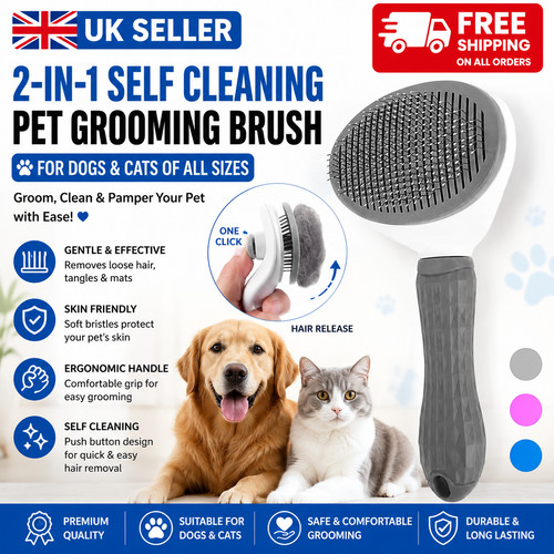 Self cleaning pet dog - cleaning,