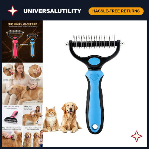 Dematting comb undercoat - comb,