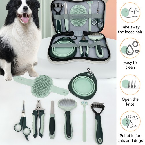 Dog brush kit for - 8,