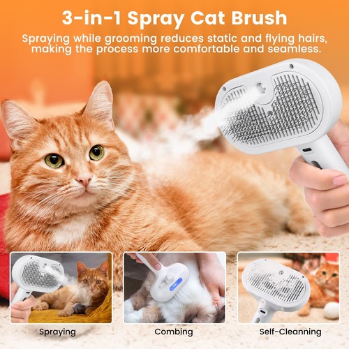 Cat steam brush - in, brush,