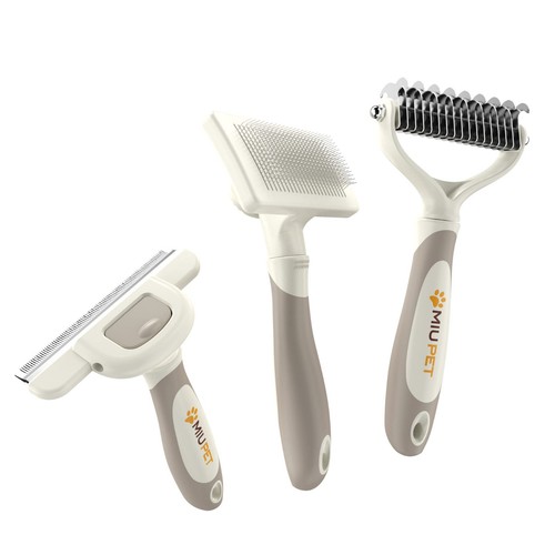 Deshedding brush set - brush,