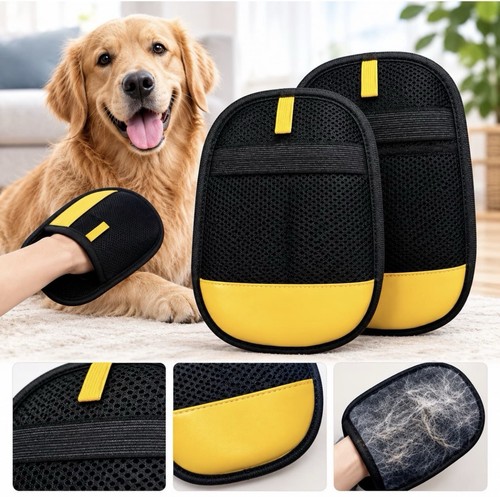 2pc pet hair remover glove - pet,