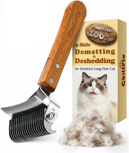 Deshedding dematting - 2-in-1,