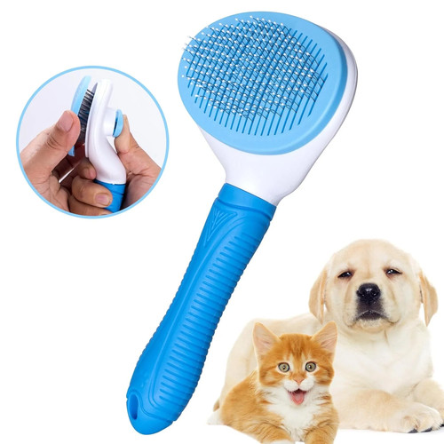 Pet deshedding brush dog hair - brush,