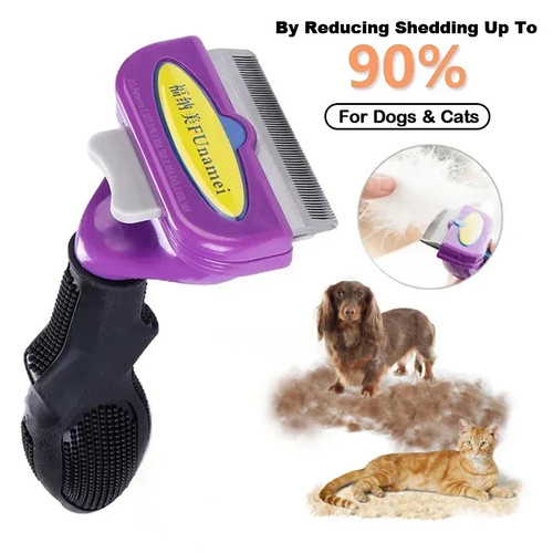 Cat hair removal comb - cat,