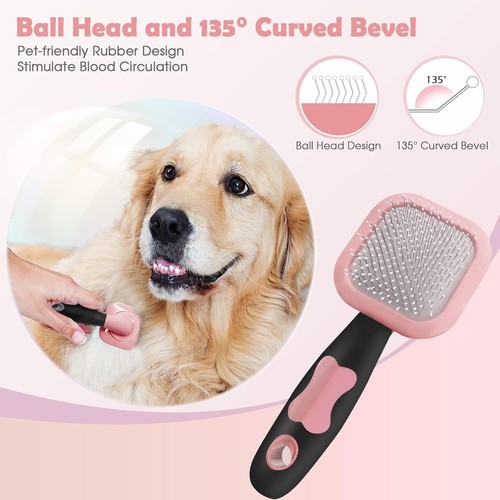 Petpawjoy gentle hair brush - petpawjoy,