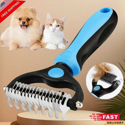 Pet deshedding brush - deshedding,