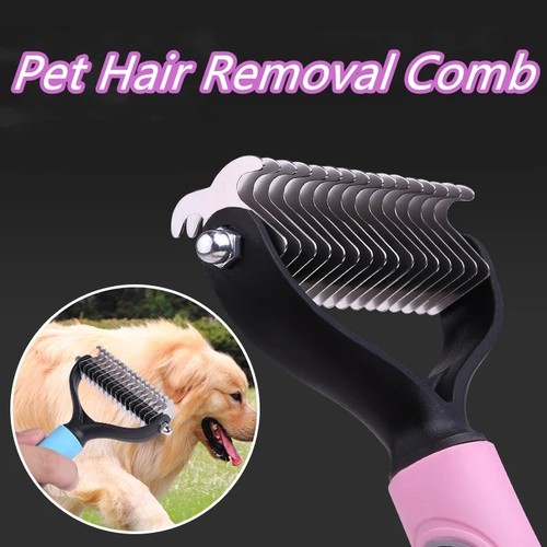 2side dog brush - dog, shedding