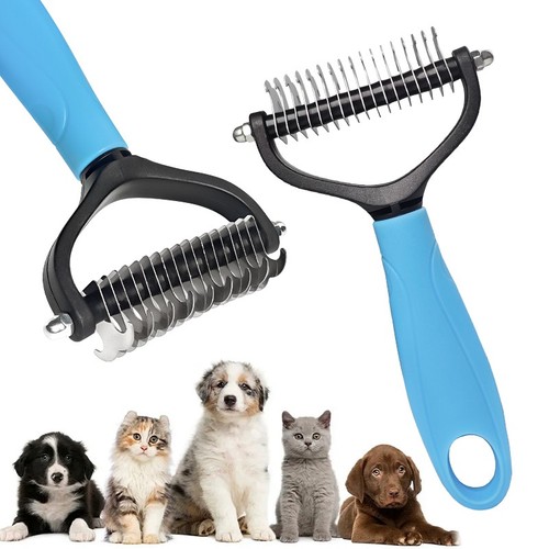 Pet grooming brush dematting - grooming,