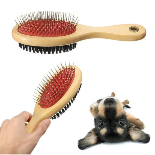 New pet grooming brush double - grooming,