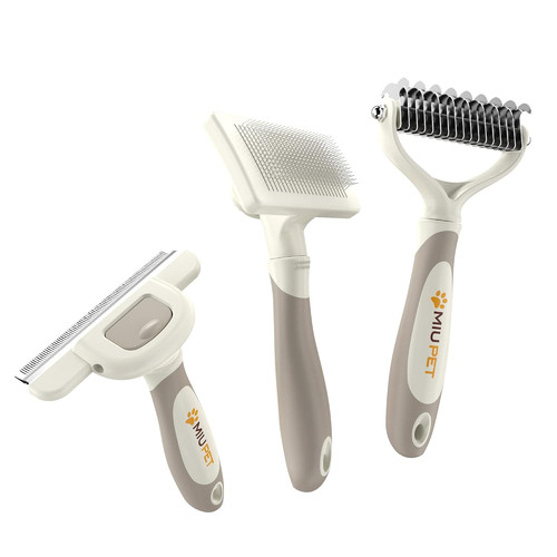 Dog deshedding brush grooming - brush,
