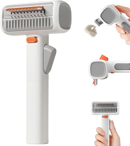 Pet dematting and - 2-in-1,