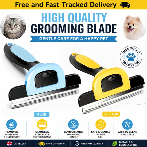 Pet grooming brush - pet,