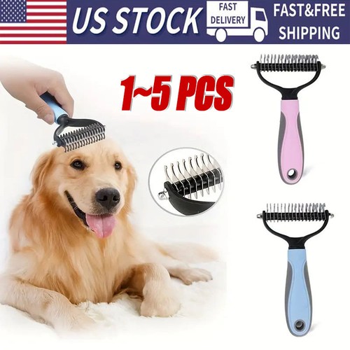 2side dog brush for - brush, shedding