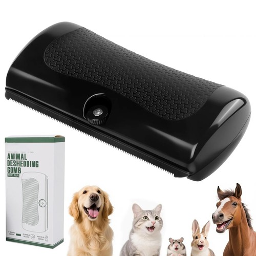 Pet deshedding brush dog hair - deshedding,